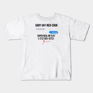 Garyvee Texting Kids T-Shirt